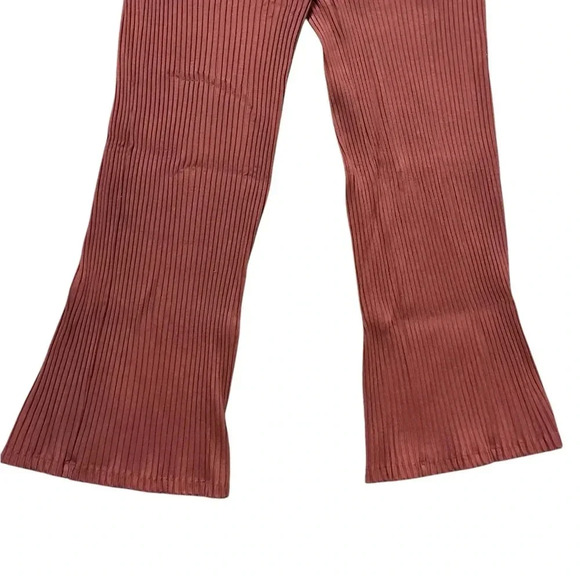 Eileen Fisher Rust Boot Cut Pants - Picture 3 of 5